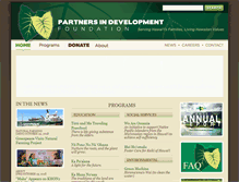 Tablet Screenshot of pidf.org